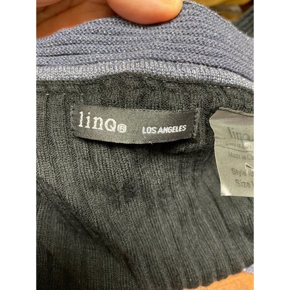 LinQ Los Angeles women's Slimming lightweight Cardigan Size L - Picture 5 of 14